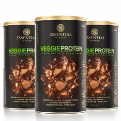 Kit 3unid Veggie Protein - Protena 100% Vegetal (450g) - Essential