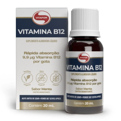 Vitamina B12 Sabor Menta (20ml) - Vitafor