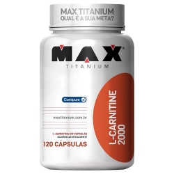 L-Carnitina 2000 (120 Cpsulas) - Max Titanium