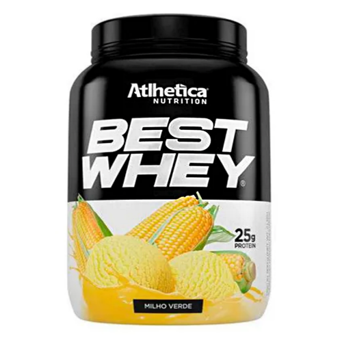 Best Whey Sabor Milho Verde (900g) - Atlhetica Nutrition