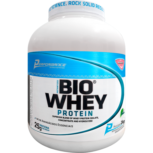 Bio Whey Protein Sabor Morango (2kg) - Performance Nutrition