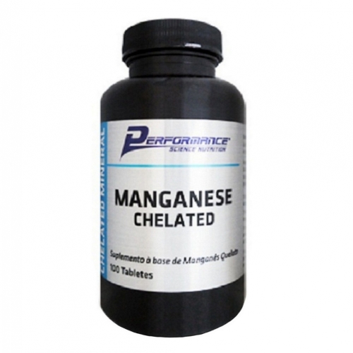 Mangans Quelato (100 Tabletes) - Perfomance Nutrition