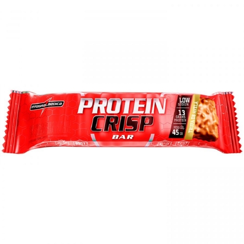Protein Crisp Bar Sabor Amendoim (1 Unidade de 45g) - Integralmédica