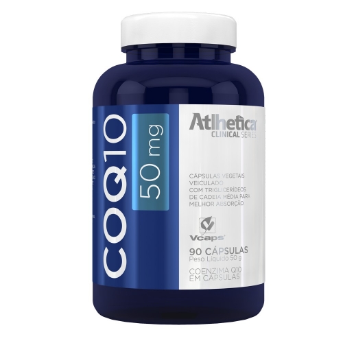 COQ 10 50mg (90 Cpsulas) - Atlhetica Clinical