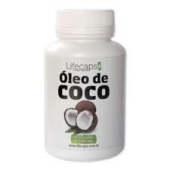 Óleo de Coco Extra Virgem 60 Caps - LifeCaps - Cod. 5358