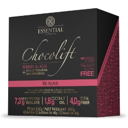 Chocolift Be Alive (Caixa c/ 12 unidades de 40g) - Essential
