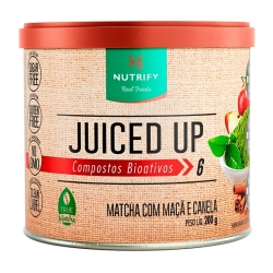 Juiced Up Sabor Matcha com Maçã e Canela (200g) - Nutrify