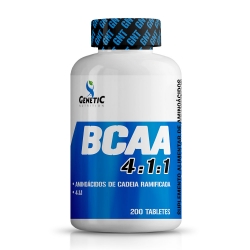 BCAA: 4:1:1 (200 Tabletes) - Genetic Nutrition