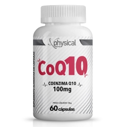 Coq10 Coenzima 100mg (60 Cápsulas) - Physical Pharma