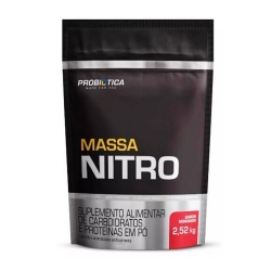 Massa Nitro sabor Morango (2,52Kg) - Probiótica