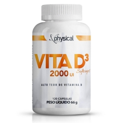 Vitamina D3 (120 Cpsulas) - Physical Pharma