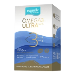 Omega 3 Ultra Caps Concentrado (60 Cpsulas) - Equaliv