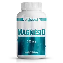 Magnsio 300mg (100 Cpsulas) - Physical Pharma