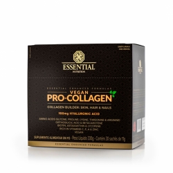 Vegan Pro-Collagen Box sabor Laranja com Cenoura (30 Sachês de 11g) - Essencial