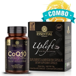 Combo Uplift (40 caps) + Coq10 Ômega3 Vitamina E (60 caps) - Essential