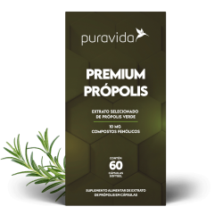 Premium Própolis (60 Cápsulas Softgel) - Pura Vida