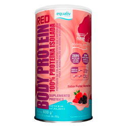 Body Protein Red Sabor Frutas Vermelhas (600g) - Equaliv