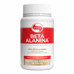 Beta Alanina (240 Cápsulas) - Vitafor