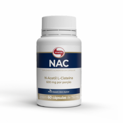 NAC N-Acetil L-C�steina (60 C�psulas) - Vitafor