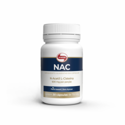 NAC N-Acetil L-Císteina 750mg (30 Cápsulas) - Vitafor
