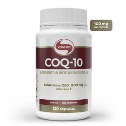 Coq10 Coenzima Q10 (120 Caps) - Vitafor