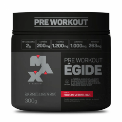 gide Pre-Workout Sabor Frutas Vermelhas (300g)  - Max Titanium