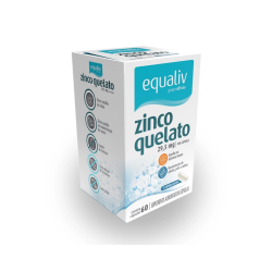 Zinco Quelato 29,5mg (60caps) - Equaliv