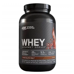 Whey Gourmet Series Sabor Chocolate Malt (900g) - Optimum Nutrition