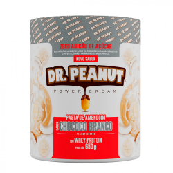 Pasta de Amendoim Sabor Chococo Branco (650g) - Dr Peanut