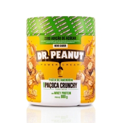 Pasta de Amendoim Sabor Paçoca Crunch (600g) - Dr Peanut