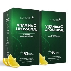 Kit 2 un Vitamina C Lipossomal (60 Cápsulas) - Pura Vida
