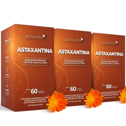 Kit 3 un Astaxantina (60 Cápsulas) - Pura Vida