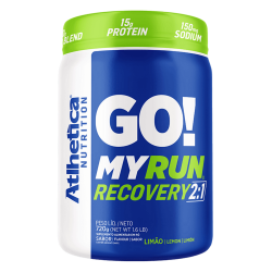 Go! My Run Recovery 2:1 Sabor Limo (720g) - Atlhetica Nutrition