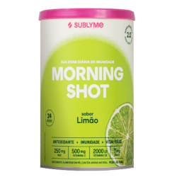 Morning Shot Sabor Limão (144g) - Sublyme