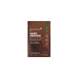 Whey Protein Isolado Sabor Dark Chocolate (30g) - Pura vida