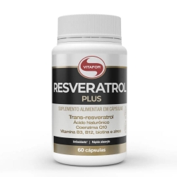 Resveratrol Plus (60 Cápsulas) - Vitafor