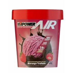 Pasta de Amendoim Air Sabor Morango Trufado 600g - Vitapower