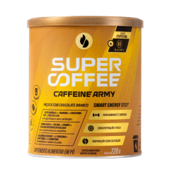 SuperCoffee Sabor Paoca com Chocolate Branco (220g) - Caffeine Army
