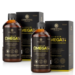 Kit 2 unid Super Omega 3 TG Liquid (150ml com 20 Doses) - Essential Nutrition