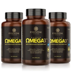 Kit 3unid Super Omega 3 (90 Caps) - Essential