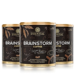 Kit 3unid Brainstorm Coffee (186g) - Essential