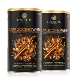 Kit 2unid Cappuccino Whey Hidrolisado (420g) - Essential