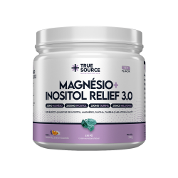 Magnsio Inositol Relief 3.0 Sabor Camomila Laranja e Lavanda (350g) - True Source