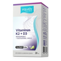 Vitamina K2 + D3 20ml - Equaliv