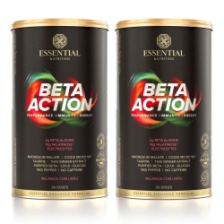 Kit 2unid Beta Action Sabor Melancia com Limo (630g) - Essential Nutriton