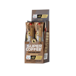 SuperCoffee 3.0 Sabor Lngua de Gato (1 Cx com 14 Sachs de 10g) - Caffeine Army