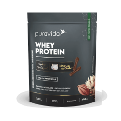 Whey Protein Isolado Sabor Lngua de Gato (450g) - Pura vida