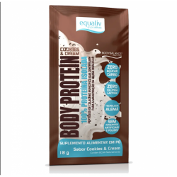 Body Protein Sabor Cookies & Cream (Sach de 18g) - Equaliv