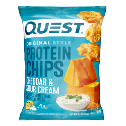 Quest Protein Chips Sabor Cheddar & Sour Cream (32g) - Quest Nutrition