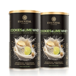 Kit 2unid Cookies & Lime Whey (405g) - Essential Nutrition